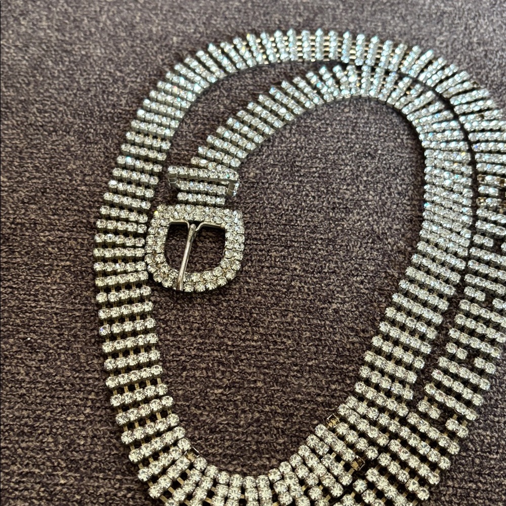 Sparkling Rhinestone Belt - Picture 7 of 7